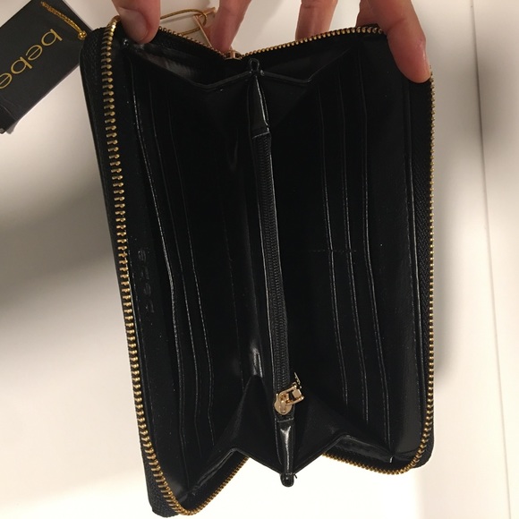 Bebe long black Wallet - Picture 3 of 4